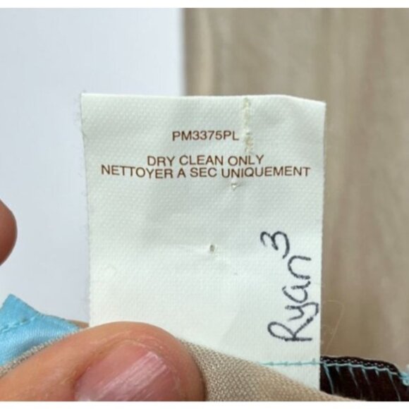 Marciano Gold Beige Sheer Draped Open Back Silk Tunic Top Silk Neckline Medium - Picture 7 of 8